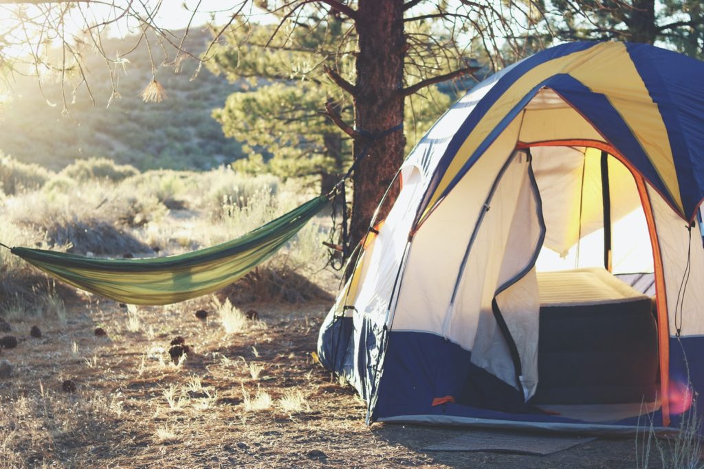 camping et hamac